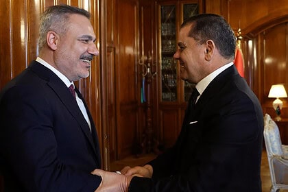 Fidan Trablus'ta Dibeybe ile Görüştü: Libya'da 2 Günlük Temas