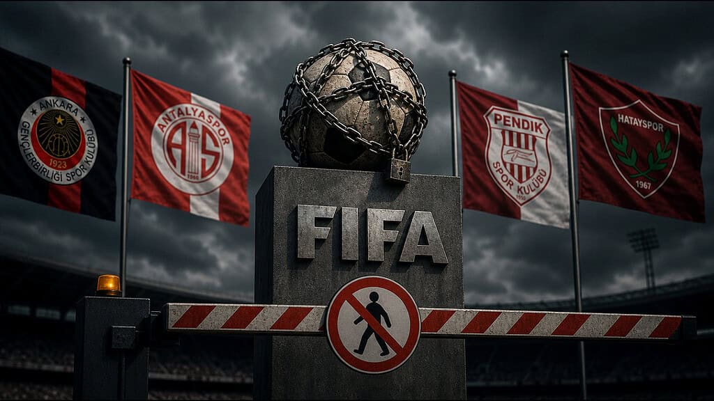 FIFA 4 Türk Kulübüne Transfer Yasağı Getirdi