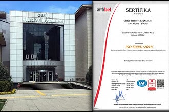 Gebze Belediyesi'ne Uluslararası Enerji Sertifikası!