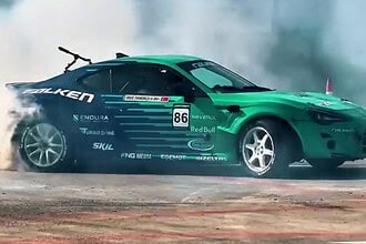 Gebze'de Drift Festivali: Başkan Büyükgöz Pilotun Aracına Bindi