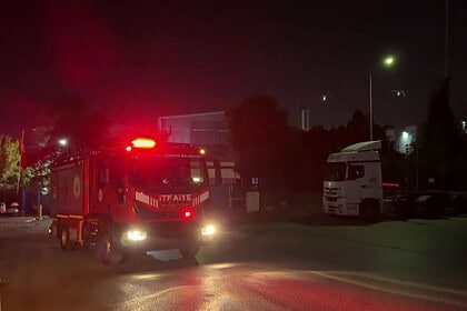 Gebze'deki Fabrikada Asansörde 10 Litre Nitrik Asit Döküldü
