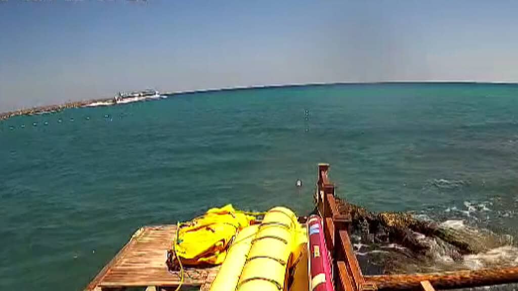 Girne Açıklarında Alabora Olan Geminin Facia Öncesi Görüntüleri Çıktı