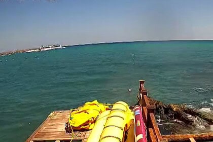 Girne Açıklarında Alabora Olan Geminin Facia Öncesi Görüntüleri Çıktı