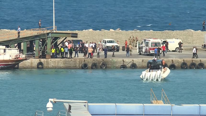 Girne Açıklarında Batan Gemide Can Kaybı 8'e Yükseldi: 17 Kişi Kayıp