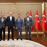 Kocaeli Valiliği'nde Kritik Buluşma! Eski Emniyet Genel Müdürü Ve Merkez Valileri Bir Araya Geldi