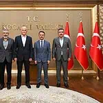 Kocaeli Valiliği'nde Kritik Buluşma! Eski Emniyet Genel Müdürü Ve Merkez Valileri Bir Araya Geldi