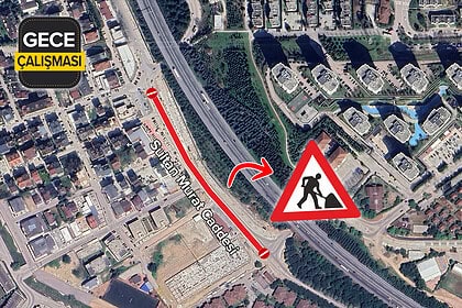 İzmit Alikahya'da Gece Yol Çalışması: Sultan Murat Caddesi 3 Gece Trafiğe Kapatılıyor!