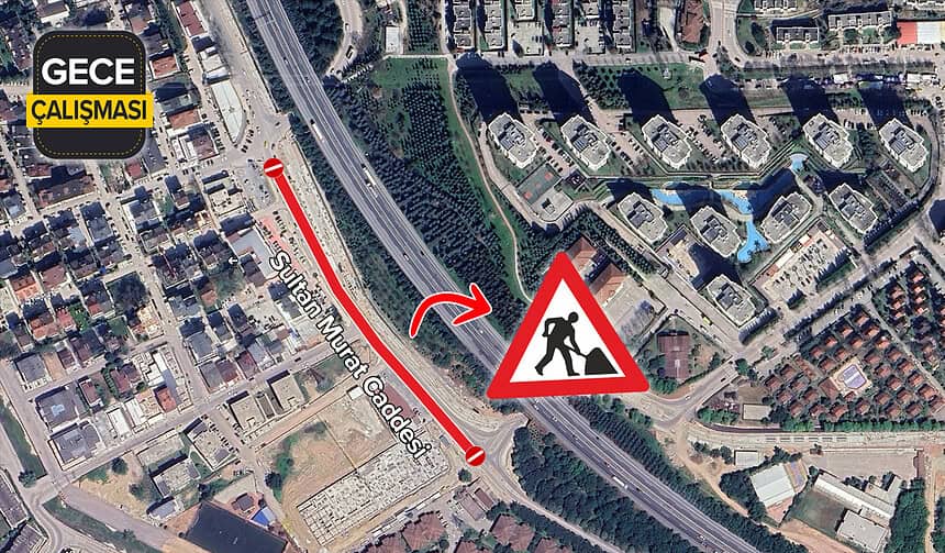 İzmit Alikahya'da Gece Yol Çalışması: Sultan Murat Caddesi 3 Gece Trafiğe Kapatılıyor!