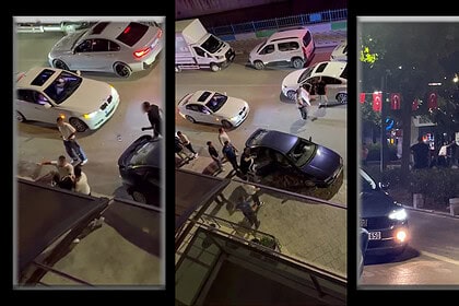 "Ben Bunu Dövebilir Miyim" Dedi, Polisin Yanında Saldırdı! İzmit'te Gece Yarısı Gerilimi!