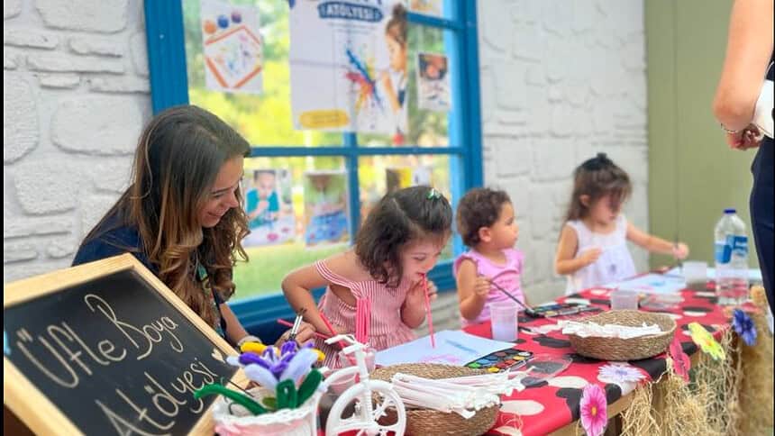 İzmit'te Çocuk Atölyeleri Ağustos Boyunca Ücretsiz Sürüyor