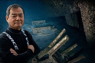 Japon Mühendis 27 Yıl Sonra Değirmendere'de Batık Binalara Daldı