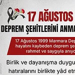Karamürsel Belediyesi'nden 17 Ağustos Anma Töreni Daveti