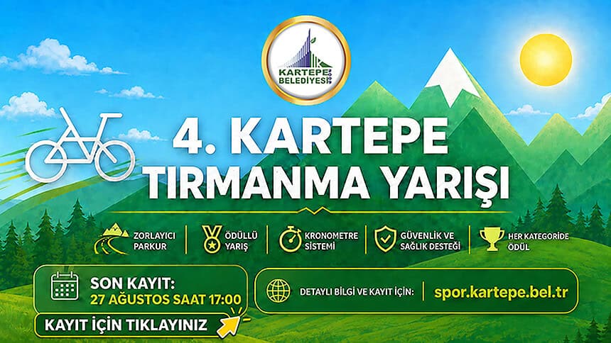4. Kartepe Tırmanma Yarışı Kayıtları Başladı: Her Kategoride Birinciye 5 Bin TL!