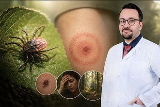 Kene Isırığında Halka Şeklinde Kızarıklık Lyme Habercisi Olabilir