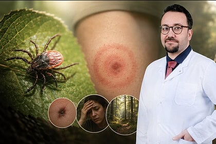 Kene Isırığında Halka Şeklinde Kızarıklık Lyme Habercisi Olabilir