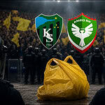 Kocaelispor-Amedspor Maçında Sarı Poşet Sallayan 5 Şüpheliye Soruşturma Açıldı