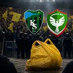 Kocaelispor-Amedspor Maçında Sarı Poşet Sallayan 5 Şüpheliye Soruşturma Açıldı