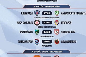 Süper Lig'de 4. Hafta Belli Oldu: Kocaelispor Samsunspor'u 6 Eylül'de Sahasında Ağırlayacak