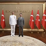 Atama Sonrası İlk Görüşme! Tuğamiral Yücel Darcan Kocaeli Valisi Aktaş'ı Ziyaret Etti!
