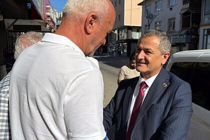 Lütfü Obuz İlk Saha Programında Bekirdere Esnafıyla Buluştu