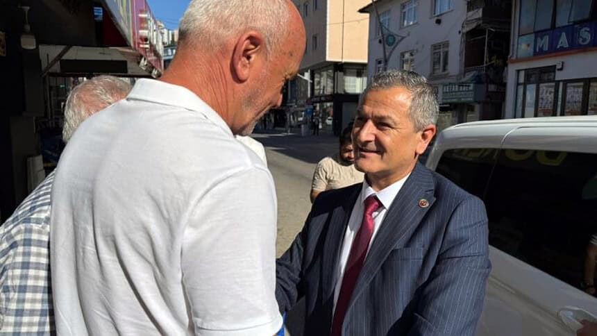 Lütfü Obuz İlk Saha Programında Bekirdere Esnafıyla Buluştu