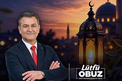 İzmit Belediyesi Başkan Vekili Lütfü Obuz'un Mevlid Kandili Mesajı!