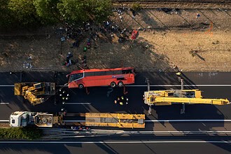 Macaristan'da Otobüs Şarampole Yuvarlandı: 12 Polonyalı Öldü