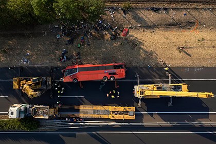 Macaristan'da Otobüs Şarampole Yuvarlandı: 12 Polonyalı Öldü