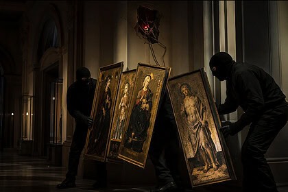 Messina Müzesinde Film Gibi Soygun: Da Messina'nın 4 Eseri Çalındı