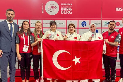 Milli Judocular Heidelberg'de 7 Madalyayla Avrupa Şampiyonası'nı Tamamladı