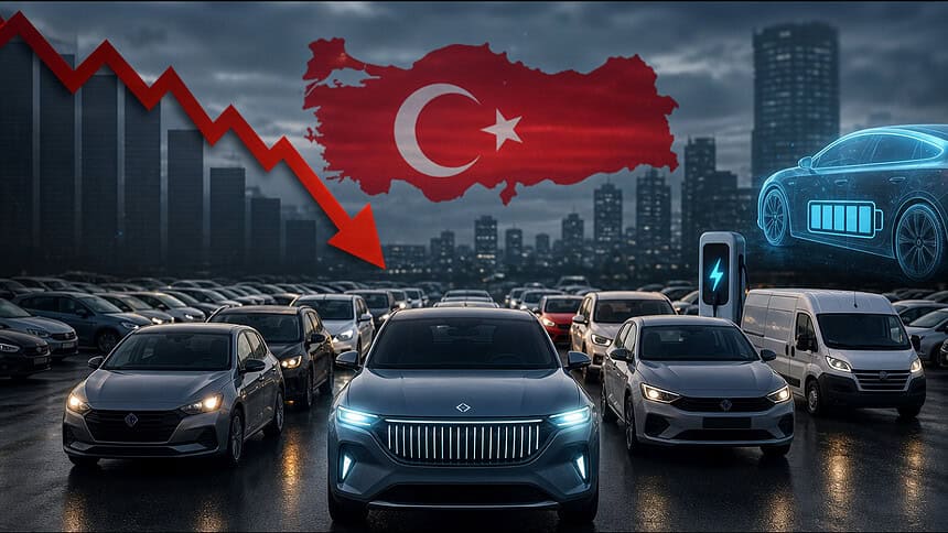 Otomobil Pazarı 7 Ayda Daraldı: Elektrikli Araç Satışları Yüzde 18,7'ye Çıktı