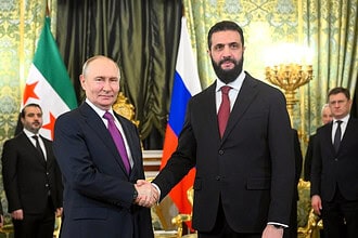 Putin, Şara'ya Suriye'nin Toprak Bütünlüğü İçin Destek Sözü Verdi
