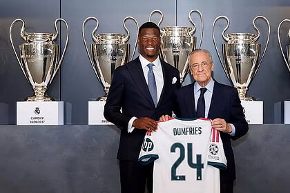 Real Madrid, Dumfries'i 4 Yıllığına Kadrosuna Kattı