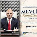 Körfez Belediye Başkanı Şener Söğüt'ün Mevlid Kandili Mesajı!