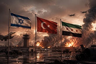 İsrail Suriye'deki Ebu Zuhur Havaalanı Saldırısını Üstlendi! Gerekçe: Türk Askerinin Konuşlandırılması!