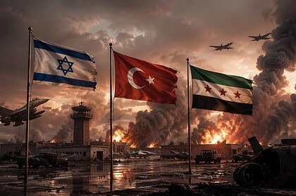 İsrail Suriye'deki Ebu Zuhur Havaalanı Saldırısını Üstlendi! Gerekçe: Türk Askerinin Konuşlandırılması!