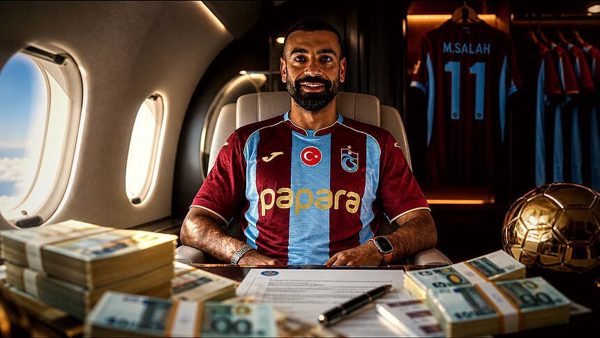 Trabzonspor Salah'a Sezon Başına 17 Milyon Euro Garanti Ödeyecek