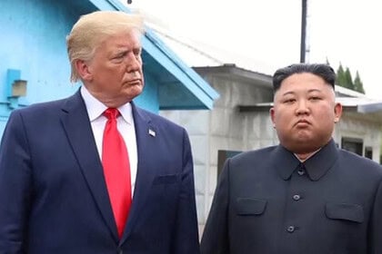 Trump, Kim Jong Un Fotoğrafını Paylaştı: "Çok İyi Geçiniyoruz"