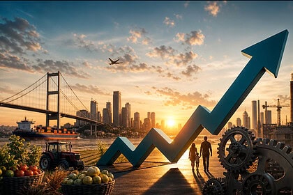 TÜİK Büyüme Verisini Açıkladı: Ekonomi İkinci Çeyrekte Yüzde 2,3 Büyüdü