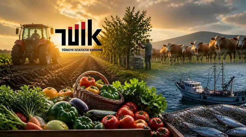 TÜİK Temmuz 2026 Tarım-ÜFE Verilerini Açıkladı: Tarım Ürünleri Üretici Fiyat Endeksi Yıllık %18,81 Arttı