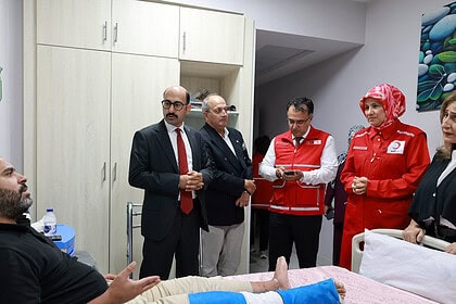 Türk Kızılay Gazze'deki İki Hastaneye 10,5 Milyon Liralık Tıbbi Destek Gönderdi