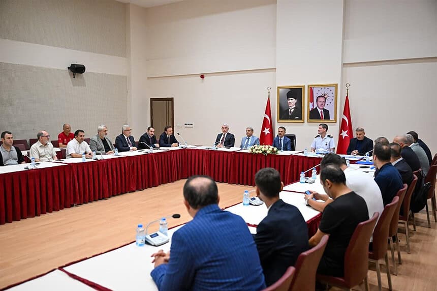 Turka Kocaeli Stadyumu’nda Türkiye - Fransa Maçı Öncesi Güvenlik Zirvesi!