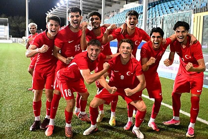 U20 Milli Takım Akdeniz Oyunları'nda Kuzey Makedonya'yı 3-0 Devirdi