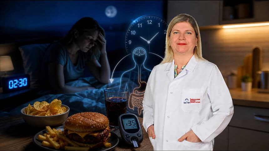 Uzmandan Uyarı: Gece Geç Yemek Metabolizmayı Bozuyor