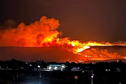 Reno'da Yangın 61 Bin Dönümü Küle Çevirdi: 87 Bin Kişiye Tahliye Uyarısı