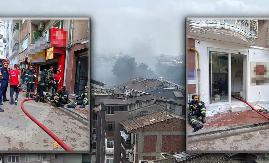 Kocaeli İzmit'te Dükkan Tadilatında Yangın Paniği: İtfaiye Kısa Sürede Söndürdü!