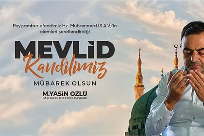 Başiskele Belediye Başkanı Yasin Özlü’den Mevlid Kandili Mesajı!
