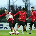 A Milli Futbol Takımı, Fransa maçının hazırlıklarını sürdürdü