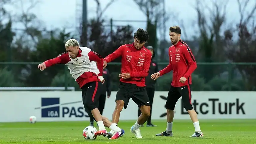 A Milli Futbol Takımı, Fransa maçının hazırlıklarını sürdürdü