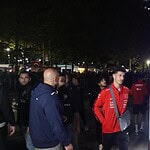 A Milli Futbol Takımı'nı Otel Önünde Yüzlerce Taraftar Karşıladı